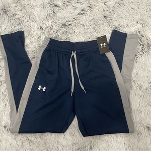 Under Armour Mens Navy Sweatpants Size Small NWT